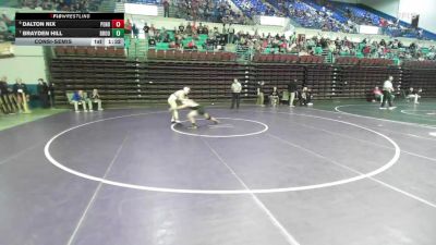 144 lbs Consolation - Dalton Nix, Pendleton vs Brayden Hill, Broome