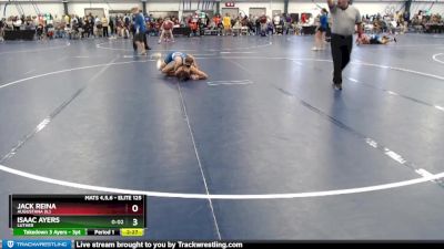 Elite 125 lbs Cons. Round 2 - Isaac Ayers, Luther vs Jack Reina, Augustana (IL)