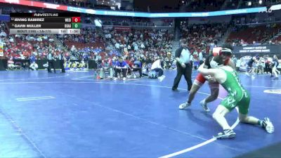 1A-175 lbs Champ. Round 2 - Gavin Muller, Osage vs Irving Ramirez, West Sioux, Hawarden