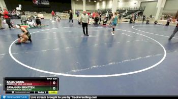 130 lbs 3rd Place Match - Kasia Wong, Legends Of Gold Las Vegas vs Savannah Bratten, Rogue Warrior Wrestling
