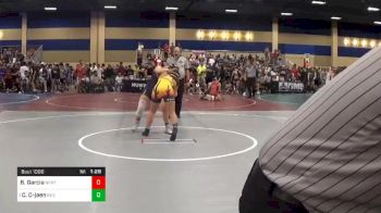 Match - Beyonce Garcia, North Coast Grapplers vs Christina Contreras-jaen, Red Wave Wrestling