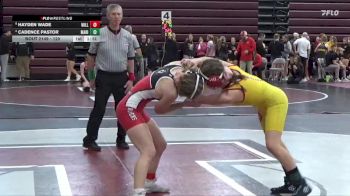 120 lbs Cons. Round 2 - Hayden Wade, Williamsburg vs Cadence Pastor, Marion