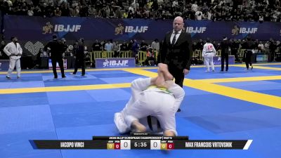 Max Francois Vrtovsnik vs Iacopo Vinci 2026 European Jiu-Jitsu IBJJF Championship