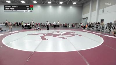 85 lbs Rr Rnd 3 - Luciano Stabile, All American Wrestling Club Red - EL vs Aiden Prior, ELITE NJ BLUE - EL