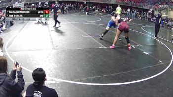 138 lbs Cons. Semi - Zoe Bolles, Wayne Wrestling Club vs Ciara Navarrete, Grand Island Legacy Girls Wrestling Club