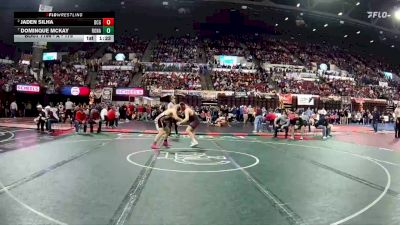 A - 175 lbs Quarterfinal - Dominque McKay, Ronan vs Jaden Silha, Dawson County