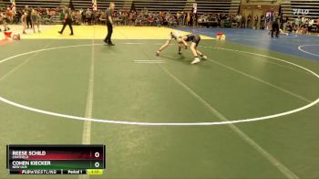 105 lbs Cons. Round 2 - Cohen Kiecker, New Ulm vs Reese Schild, Chatfield