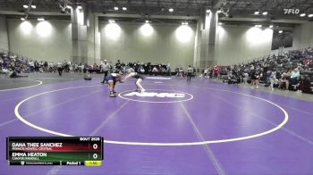 155 lbs Semifinal - Dana Thee Sanchez, Francis Howell Central vs Emma Heaton, Canyon Randall