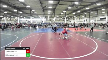 138 lbs Quarterfinal - Justin Beauvais, Grindhouse WC vs Ryder Surgenor, Nvrtc