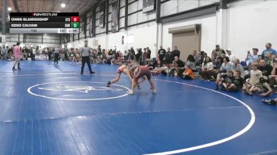 100 lbs Round 2 (6 Team) - Owen Blankenship, STAUNTON REAPER vs Geno Calvani, SOUTH AUGUSTA WRESTLING