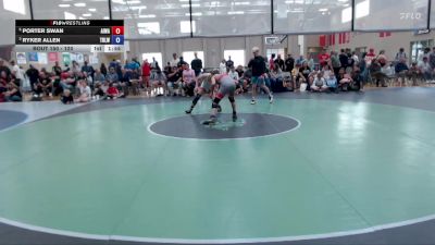 120 lbs Cons. Semi - Porter Swan, All In Wrestling Academy vs Ryker Allen, Team Real Life Wrestling