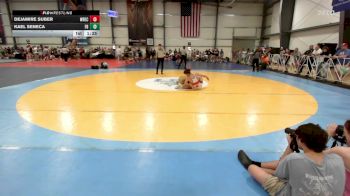 126 lbs Rr Rnd 2 - Dejamire Suber, Wrecking Crew Wrestling Club vs Kael Seneca, Flickr Boyz Daifugo
