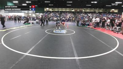 112 lbs Quarterfinal - Jaydin Cuevas, CO vs Aubree Gutierrez, CA