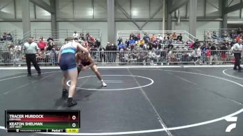 190 lbs Cons. Round 3 - Keaton Shelman, Jeff West vs Tracer Murdock, Con-Kids