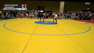157 lbs Cons. Quarters - Shiloh Jackson-Bey, Best Trained vs Cole Sackett, Angry Fish
