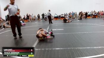 50 lbs Quarterfinal - Tetsuo Anderson, Spartans Wrestling Club vs Liam Gatt, Backyard Brawlers