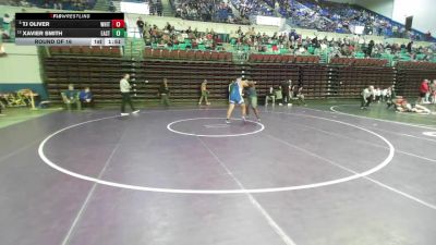 285 lbs Round Of 16 - TJ Oliver, Whitmire vs Xavier Smith, East Clarendon