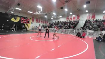 115 lbs Champ. Round 1 - Allison Cano, San Clemente vs Jayselle Suetos, Granite Hills