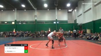 138 lbs Consolation - Zachary Harrington, Sidney vs Logan Kovacs, Danbury