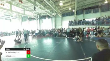 78 lbs Rr Rnd 1 - Marcus Melendrez, Terminators WC vs Jeremiah-Roman Castro, Savage House WC