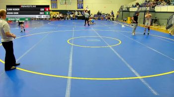 133 lbs Round 5 (6 Team) - Cam Kiser, Cowley College vs John Orr, Colorado Northwestern CC