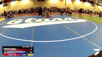 165 lbs Champ. Round 1 - Sulderdene Erdenebaatar, NOVA Wrestling Club vs Shaine Givens, Virginia Team Predator