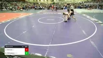 135 lbs Round Of 16 - Joey Canova, Olympic vs Henry Dillingham, All-Phase Wrestling