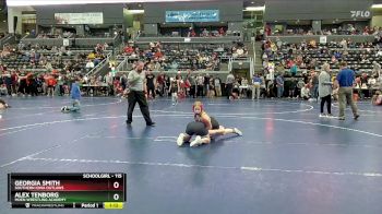 115 lbs Cons. Round 3 - Alex Tenborg, Moen Wrestling Academy vs Georgia Smith, Southern Iowa Outlaws