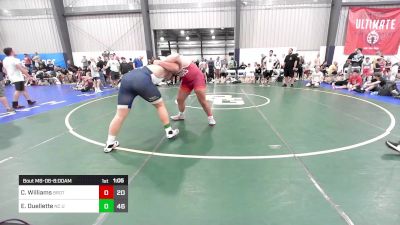 285 lbs Quarterfinal - Connor Williams, Brothers Of WOW vs Everest Ouellette, NC United