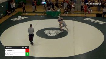 152 lbs 3rd Place - Daniel Nolan, Cohasset vs Quintyn Salisbury, Cumberland