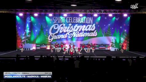 Woodlands Elite - Magnolia - Missiles [2025 L1 Youth - Small Day 2] 2025 Spirit Celebration Christmas Grand Nationals