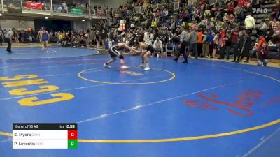 138 lbs Consi Of 16 #2 - Skyler Myers, Cranberry vs Peter Leventis, Central Catholic