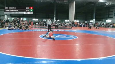 70 lbs Champ. Round 1 - Orin Winston, Capital City Wrestling Club vs Bryce Krisher, Powhatan Youth Wrestling Club