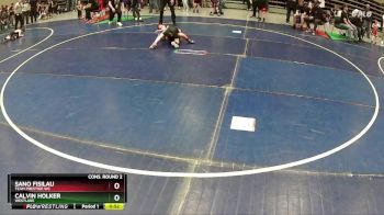 58 lbs Cons. Round 2 - Calvin Holker, WESTLAKE vs Sano Fisilau, Team Prestige WC