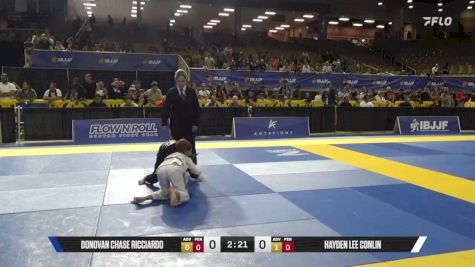 Hayden Lee Conlin vs Donovan Chase Ricciardo 2026 Pan Kids Jiu-Jitsu IBJJF Championship