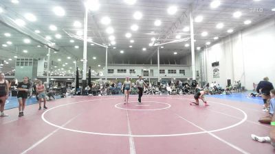 128 lbs Rr Rnd 7 - Ayla Veater, Steel Valley Vixens vs Shannon Logue, Kraken Black - Girls