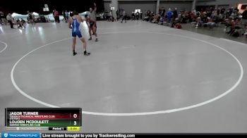 150 lbs Cons. Round 2 - Jagor Turner, Tough N Technical Wrestling Club (TNTWC) vs Louden McDoulett, Harrah Wrestling Club