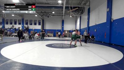 285 lbs Consi Of 8 #1 - Ben Leahy, Nashoba vs Jacob Desilets, Hopkinton