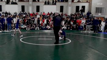 113 lbs Round Of 16 - Conor McAteer, Walpole vs Dylan Letendre, Bristol-Plymouth