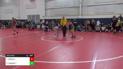 89.6-97 lbs Quarterfinal - Torrin O'Brien, NY vs Hayley Cappelli, KY