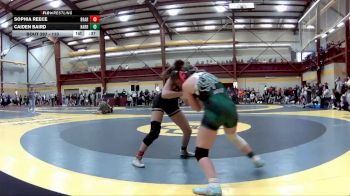 110 lbs Cons. Round 2 - Sophia Reece, Broken Arrow vs Caiden Baird, Harrison