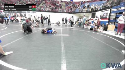 52 lbs Consi Of 8 #1 - Kye White, Smith Wrestling Academy vs Jett Elledge, Prime Wrestling