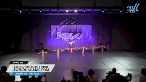 Fierce Factory Dance & Talent - Legends Allstar Pom [2025 Mini - Pom - Small Day 1] 2025 Power Dance Grand Nationals