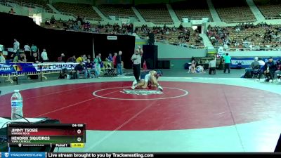 D4-138 lbs Cons. Round 2 - Hendrix Siqueiros, Yuma Catholic vs Jimmy Tsosie, Window Rock