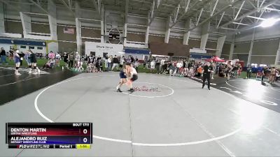 132 lbs Cons. Semi - Denton Martin, Uintah Wrestling vs Alejandro Ruiz, Defiant Wrestling Club