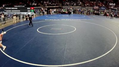 D 1 165 lbs Cons. Round 5 - Rylee Reeves, Holy Cross vs Quinn Anderson, Jesuit