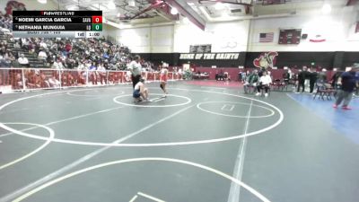 105 lbs Cons. Semi - Noemi Garcia Garcia, Savanna vs Nethania Munguia, La Quinta/La Quinta