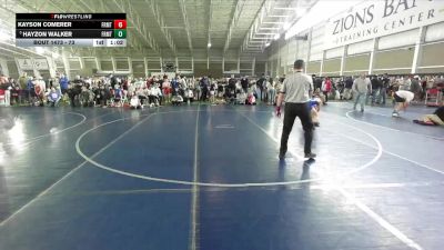 73 lbs 5th Place Match - Kayson Comerer, Green River Grapplers Wrestlin vs Hayzon Walker, Stallions Wrestling Club