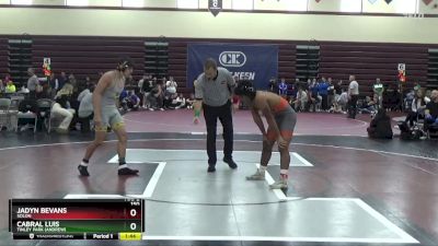 150 lbs Cons. Round 1 - Cabral Luis, Tinley Park (Andrew) vs Jadyn Bevans, Solon