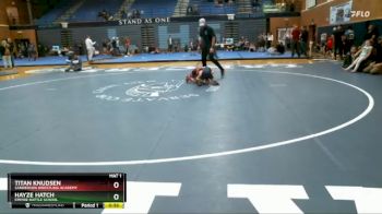 45-51 lbs Round 1 - Hayze Hatch, Empire Battle School vs Titan Knudsen, Sanderson Wrestling Academy